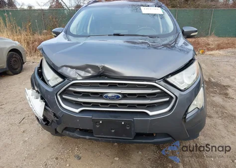2019 Ford Ecosport Se из США, поврежденный, VIN MAJ3S2GE1KC306152